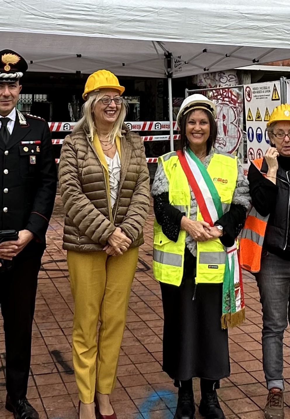 Consegna del cantiere - smantellamento del Multiplex