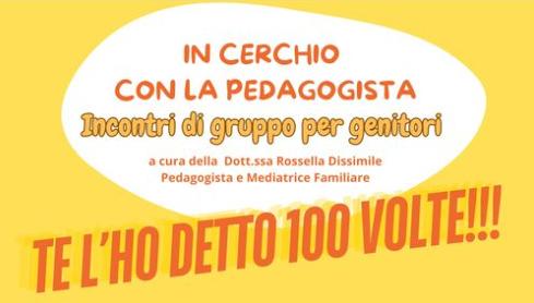 In cerchio con la pedagogista