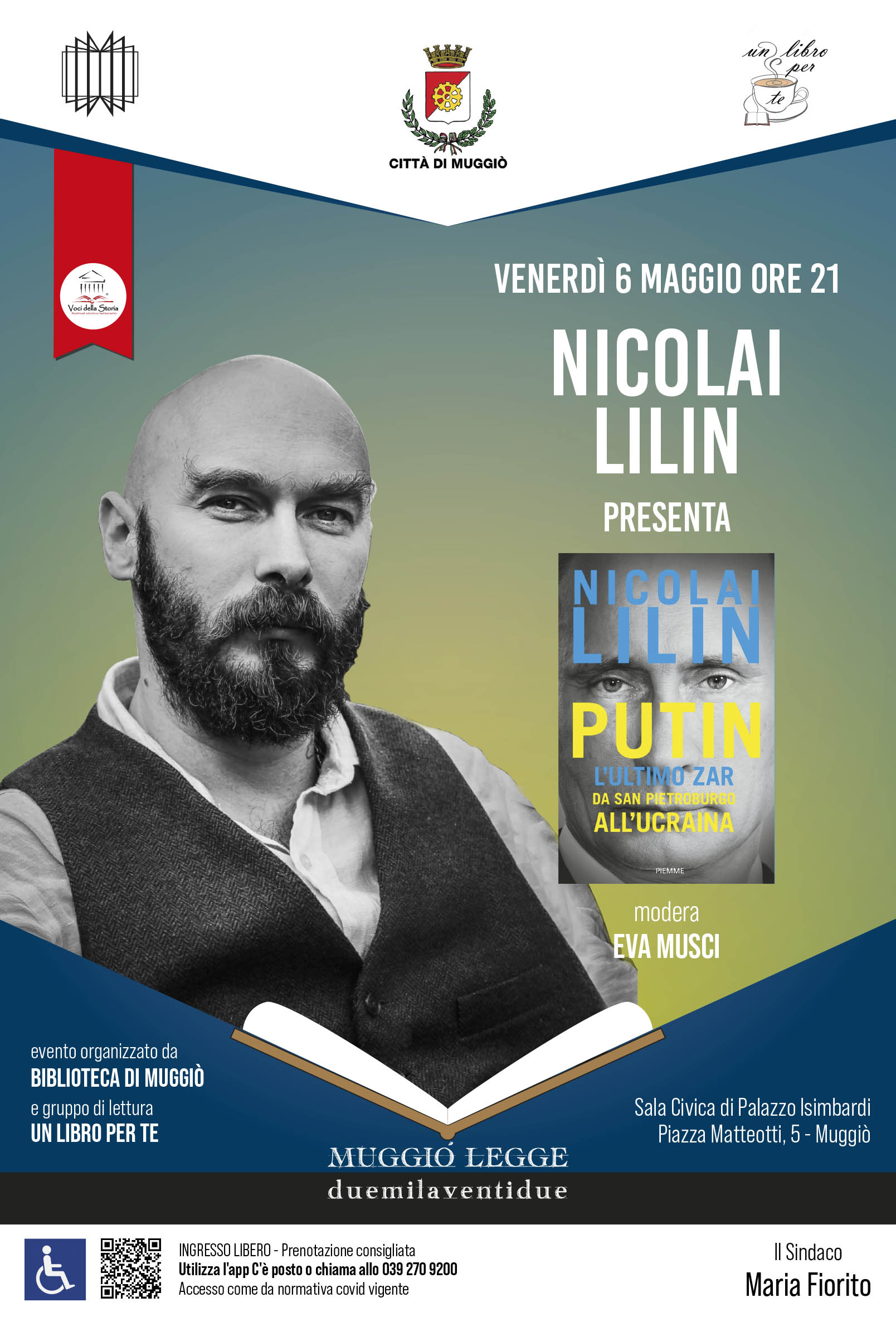 Nicolai Lilin presenta il suo libro "Putin. L'ultimo zar"