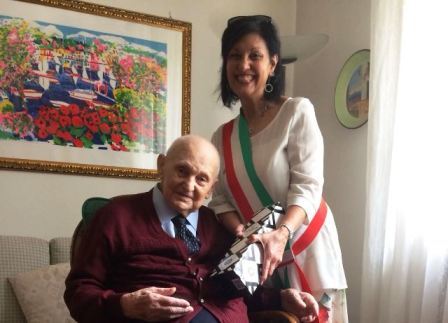 Antonio De Nardi ha festeggiato 102 anni